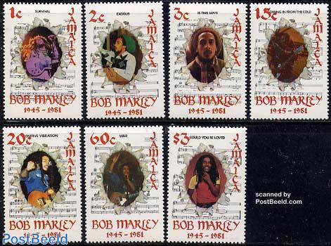 1981, Bob Marley 7v