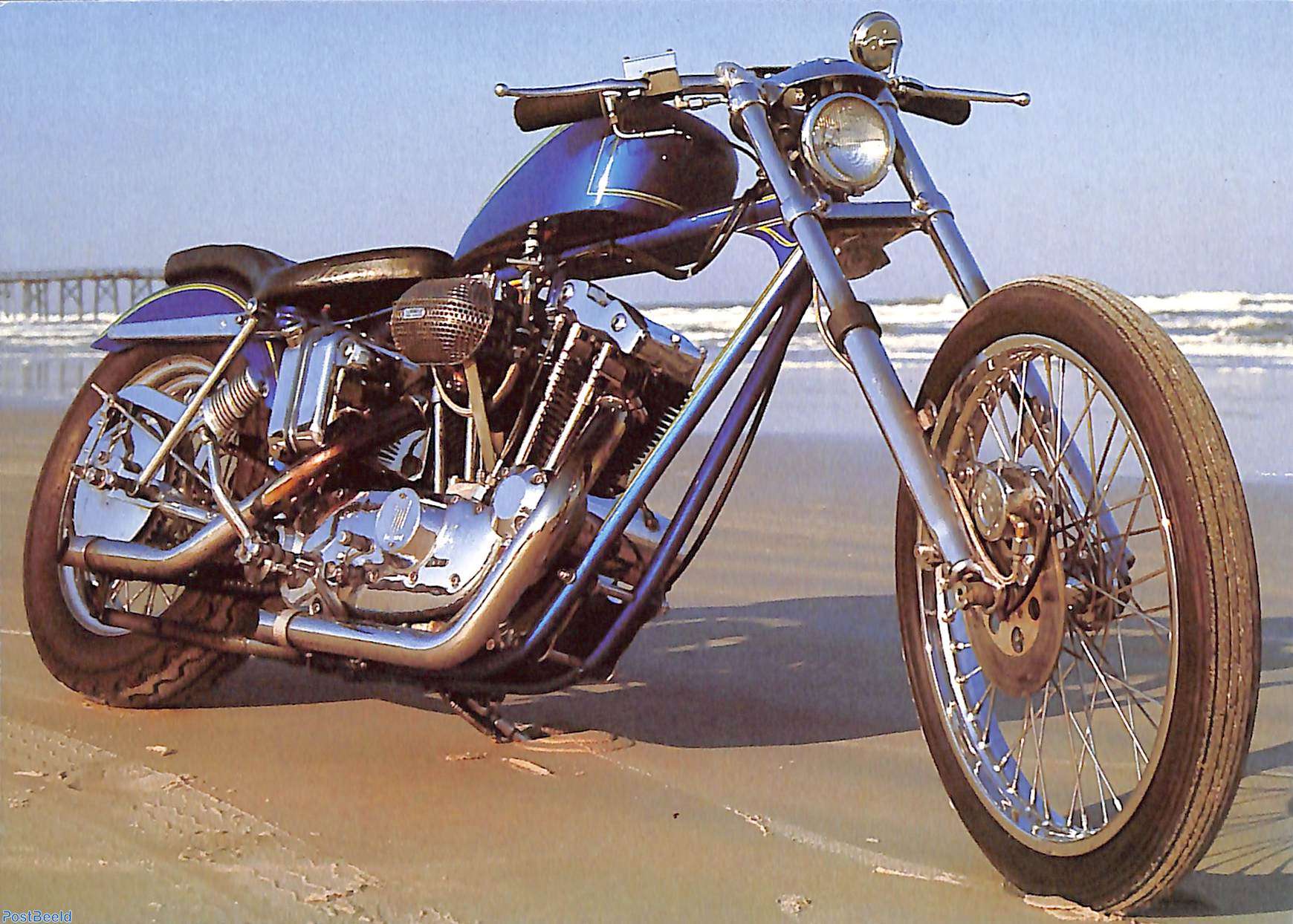 Harley davidson chopper custom discount