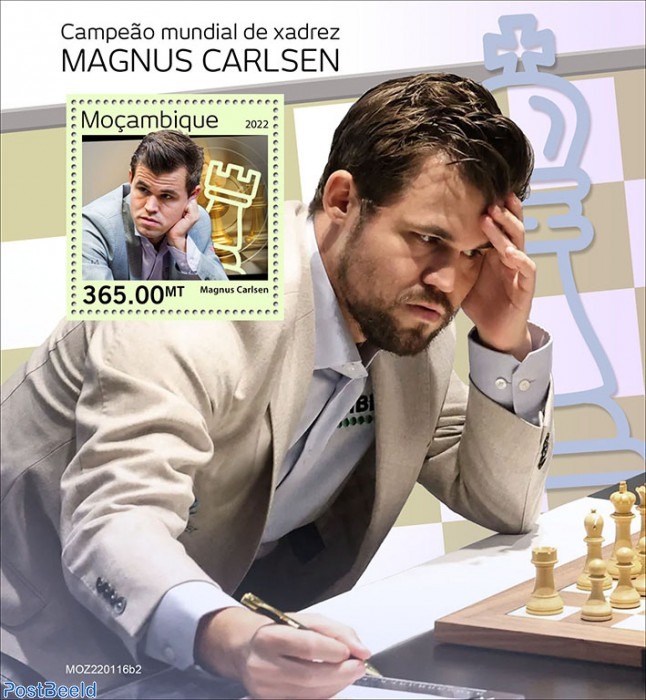2022, World chess champion Magnus Carlsen