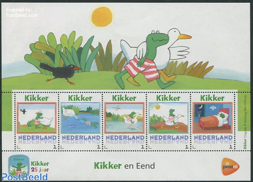 Stamp 2014, Netherlands Personal stamps TNT/PNL Kikker 5v m/s, 2014 - Collecting Stamps - PostBeeld - Online Stamp Shop Collecting