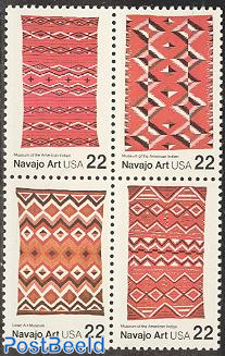 Stamp 1986 United States of America Navajo art 4v 1986 Collecting Stamps PostBeeld Online Stamp Shop Collecting