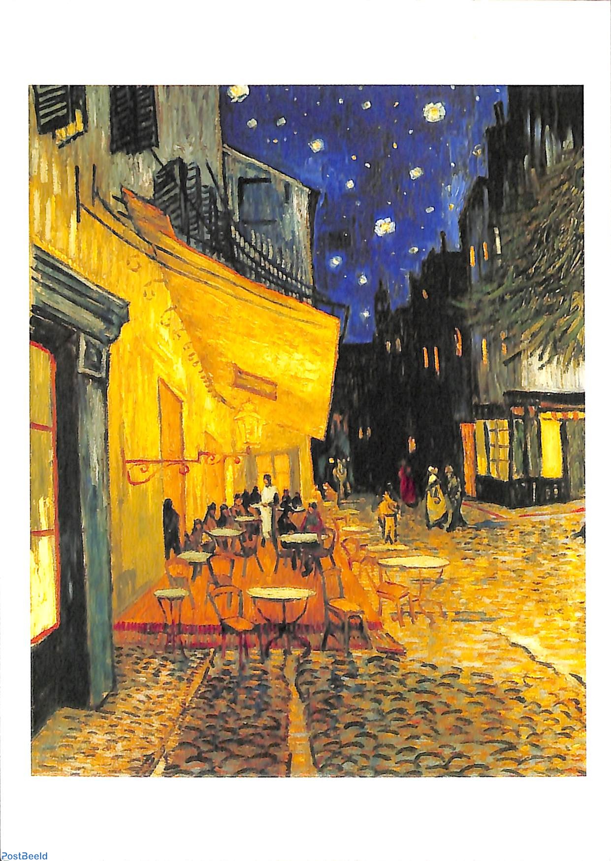 Vincent van Gogh, Le café, Le soir - Collecting Stamps - PostBeeld - Online  Stamp Shop - Collecting