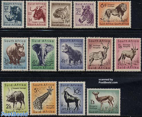 Stamp 1954, South Africa Definitives, animals 14v, 1954 - Collecting Stamps  - PostBeeld - Online Stamp Shop - Collecting