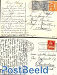 2 postcards on theme Tennis