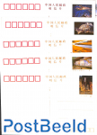 Landscapes of Sichuan, pre-stamped postcards set, domestic mail (10 cards)