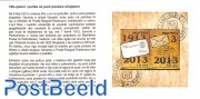 Stamp centenary booklet