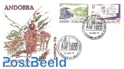 Europa CEPT, postal history 2v