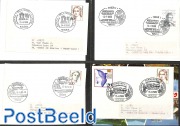 8 covers or cards on theme: Wine or winery
