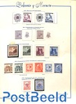 4 pages with Bohemia & Moravia */o
