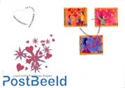Greeting stamps 3v s-a