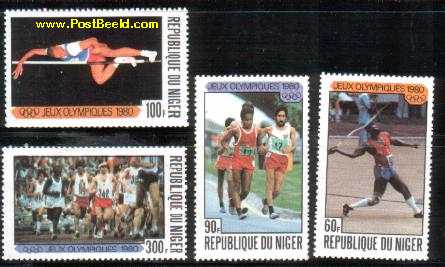 Olympic games Moscow 4v