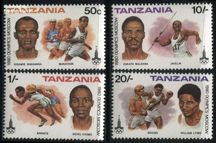 Olympic Games Moscow 4v